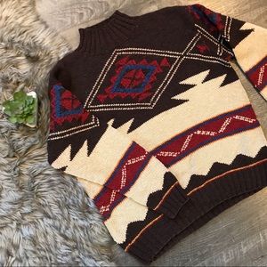 Vintage handknit RALPH LAUREN sweater - M